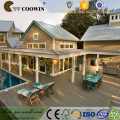 Ecological wood plastic composite bicolor wpc decking